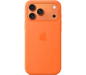 Apple Silikonový kryt s MagSafe oranžová / Kryt / Apple iPhone 17 Pro Max / Silikon