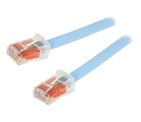 DATACOM UTP CAT6 světle modrá / Síťový kabel / RJ-45 / 3 m