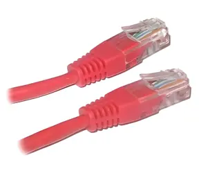 XtendLan červená / Patch kabel / Cat6 UTP / 1 m