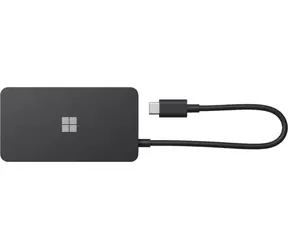 Microsoft Surface USB-C Travel Hub černá / Dokovací stanice / RJ-45 / HDMI / VGA / USB-A