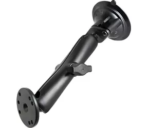 RAM Mounts RAM-B-166-C-202U / Přísavný držák s ramenem / Přísavka 3,3" Twist-Lock / Dlouhé rameno, dvojitá koule