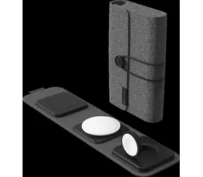 ZAGG Mophie 3v1 černá / Cestovní nabíječka / MagSafe / USB-C / 30W / pro iPhone, Watch, AirPods