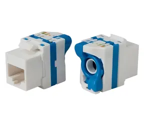 XtendLan Keystone jack RJ45 / CAT6A / UTP / Toolfree / uzamykatelný / bílá
