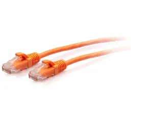 C2G C2G30174 oranžová / Patch kabel / Cat6a / UTP / Slim / 0,3 m