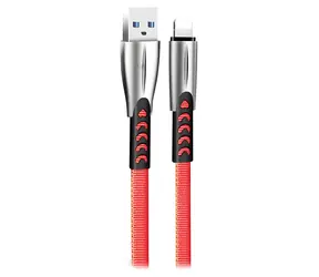 Colorway červená / Datový kabel / USB-A - Lightning / 2,4 A / 1 m