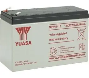 YUASA NPW45-12 / Baterie / 12V / 9Ah / AGM / faston F2