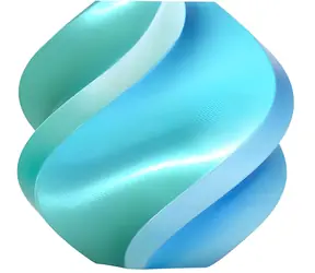 Bambu Lab PLA Silk Dual Color 1,75 mm Blue Hawaii / Tisková struna / 1 kg