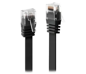 XtendLan Cat6 UTP plochý 5m černá / Patch kabel