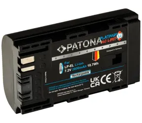 PATONA LP-EL / Baterie pro Canon Speedlite EL-1 / 2600 mAh / Li-Ion / Platinum