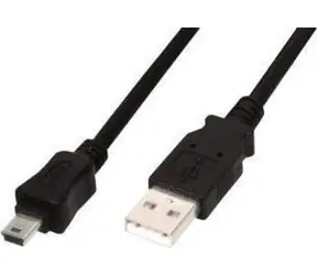 Digitus AK300108010S černý / USB kabel / USB-A / 1 m