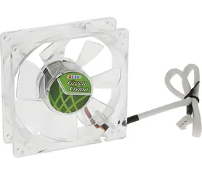 Titan Green Vision TFD-8025GT12ZRB / Ventilátor / 80 mm