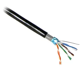 Planet Elite kabel FTP Cat5e / Kabel / drát 4pár / venkovní PE+PVC dvouplášť / stíněný / 305m