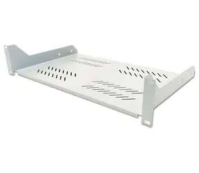 XtendLan šedá / Police / 280 mm / univerzál / 2U / 45 kg nosnost