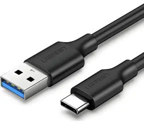 Ugreen USB-A - USB-C černá / Datový kabel / 2 m / 5 Gbit/s
