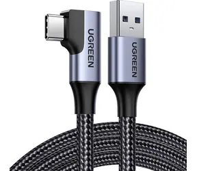 Ugreen černá / Kabel USB-A - USB-C / 1 m / 5 Gbit/s