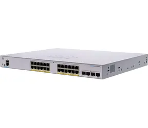 Cisco Business CBS350-24FP-4G-EU / Switch / 24x GbE RJ-45 PoE+ / 4x SFP uplink