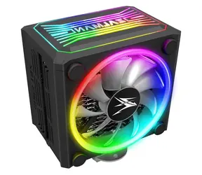 Zalman CNPS16X černá / Chladič CPU / 120mm RGB ventilátor / 4x heatpipe / PWM / výška 165 mm