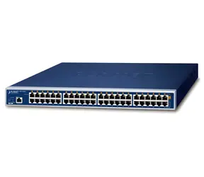 Planet HPOE-2400G v6 / PoE injektor / 802.3at / 24+24 portů / Gigabit / scheduler / 720W