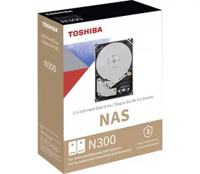 Toshiba N300 8TB / HDD / 3.5" / SATA III / Interní