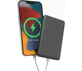 ZAGG Mophie Snap+ Juice Pack Mini černá / Powerbanka / 5000 mAh / MagSafe / Bezdrátové nabíjení