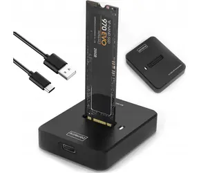 Zenwire Adapter / Externí pouzdro pro SSD M.2 NVMe/SATA / USB-C / 10 Gb/s