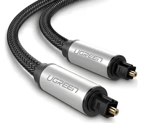 Ugreen UGR510 stříbrná / Kabel / Toslink (M) - Toslink (M) / 1.5 m