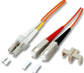 EFB LC-SC / Optický patchcord / OM3 50/125µ / duplex / 2 m