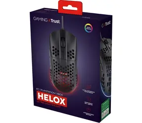 Trust GXT 928 Helox černá / Herní myš / optická / 6400 DPI / 6 tlačítek / USB-A