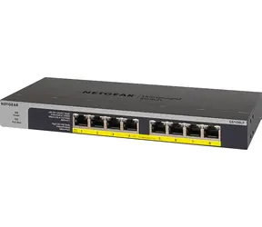 Netgear GS108LP / Switch / 8x Gigabit / Flexible PoE+ / neřízený