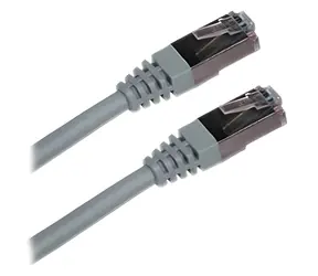 XtendLan CAT6 FTP šedá / Patch kabel / 1 m