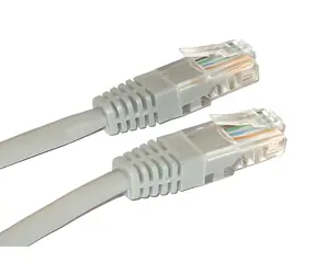 XtendLan Cat5e UTP šedý / Patch kabel / 0,3 m