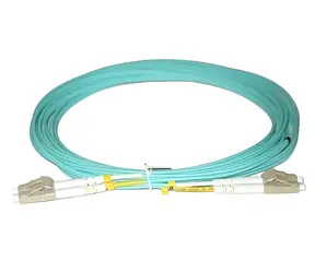 XtendLan FO patch LC-LC / Optický patch kabel / 2 m / 50/125 OM3 duplex / LS0H