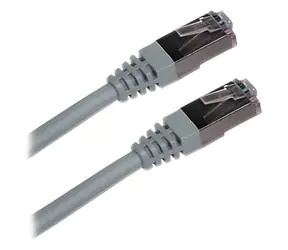 XtendLan Patch kabel Cat6a šedá / Síťový kabel / S/FTP / LSZH / 30 m