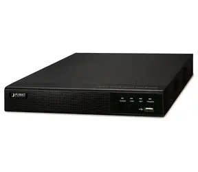 Planet NVR 16 kanálů / Síťový rekordér / 8 Mpix / 120 Mbps / 1x HDD / NIS2 + NDAA