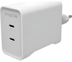 Mophie Speedport 70 bílá / Nabíječka / GaN / 2x USB-C / 70W