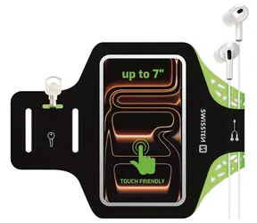 Swissten Armband Case 7" černá / Sportovní pouzdro na paži