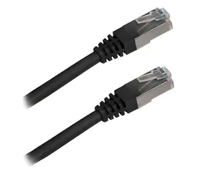 Xtendlan černý / Patch kabel / Cat5e FTP / 5 m