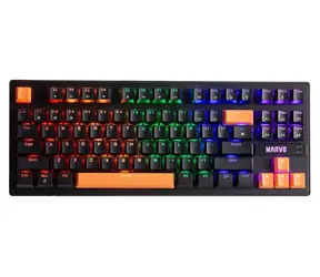 Marvo Krone KG901C / Mechanická klávesnice / Blue switch / 87 kláves / EN layout