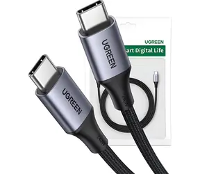 UGREEN 15311 šedá / Kabel / USB-C (M) - USB-C (M) / 1 m