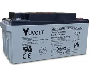 Panasonic Yuvolt Y65-12FR / Olověný akumulátor / 12V / 65Ah / VdS / FR / M6