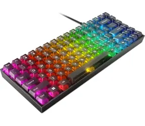 Lenovo Legion K510 Mini Pro černá / Herní klávesnice / Drátová / USB / CZ+SK / RGB podsvícení