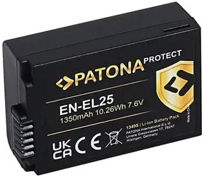 PATONA EN-EL25 1350mAh / Baterie / Li-Ion / Protect / pro Nikon Z50, Z fc, Z30