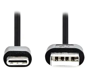 Nedis USB-C (M) - USB-A (M) černá / Kabel / USB 2.0 / 2 m