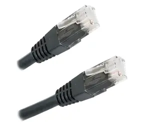 XtendLan černá / Patch kabel / Cat6 UTP / 3 m