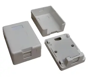 DATACOM / Datová zásuvka / 1x RJ45 keystone / na omítku / protiprachová