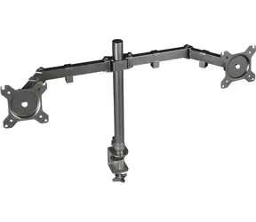 Trust GXT 1120 Mara Dual černá / Držák pro 2 monitory / VESA 75x75-100x100 / do 32" / nosnost 16 kg