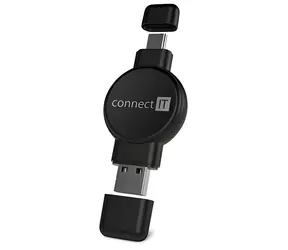 CONNECT IT WatchTravelCharge černá / Bezdrátová nabíječka