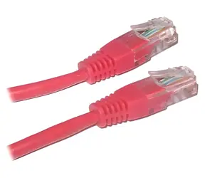 XtendLan červená / Patch kabel / Cat5e / UTP / 0,25m