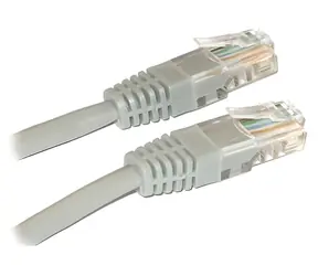 XtendLan šedý / Patch kabel / Cat6 / UTP / 0,25 m / 10 Gbit/s / balení 10 ks