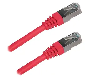 XtendLan červená / Patch kabel / Cat5e / FTP / 0,5m